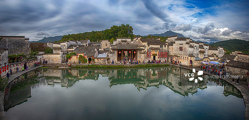 安徽黟县宏村图片素材
