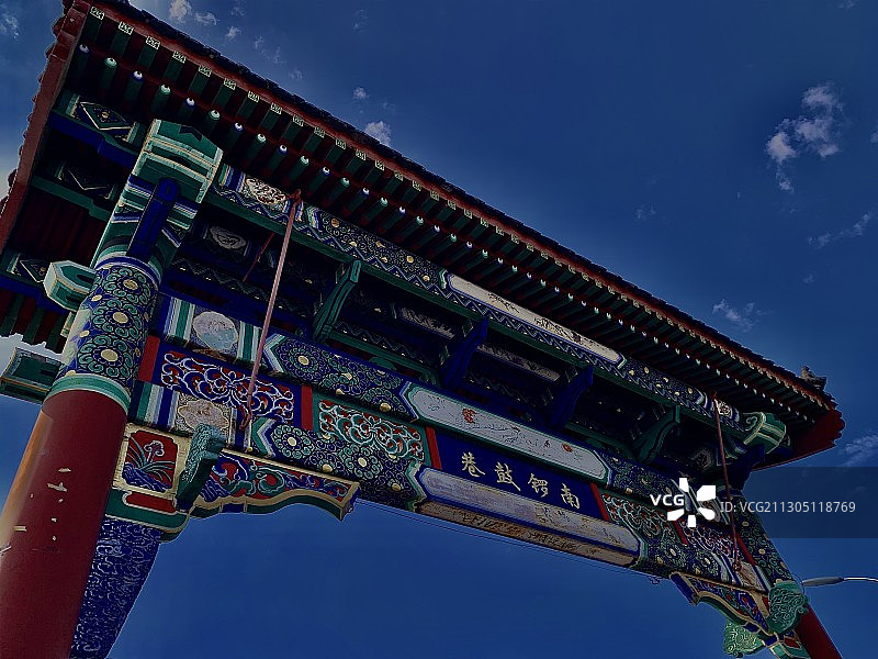 北京南锣鼓巷图片素材