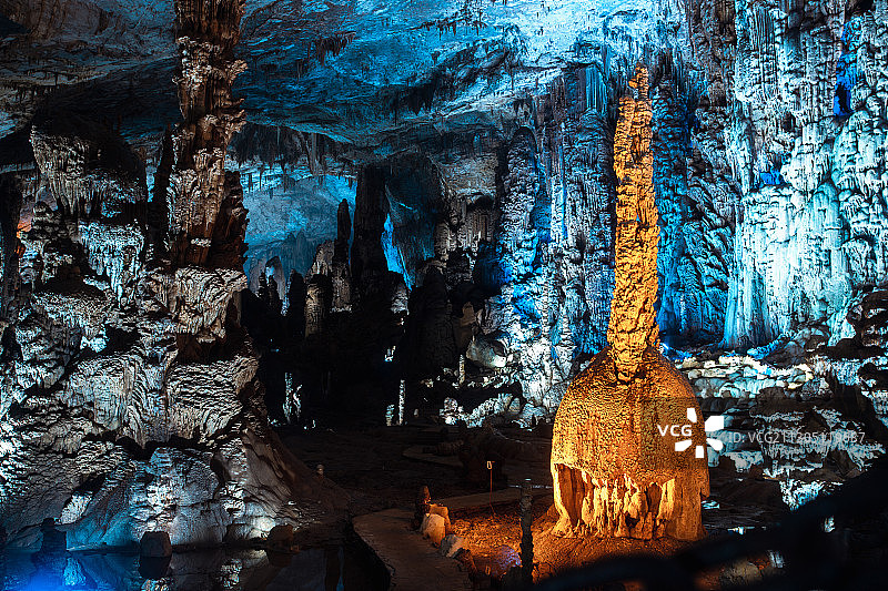 织金洞霸王盔图片素材