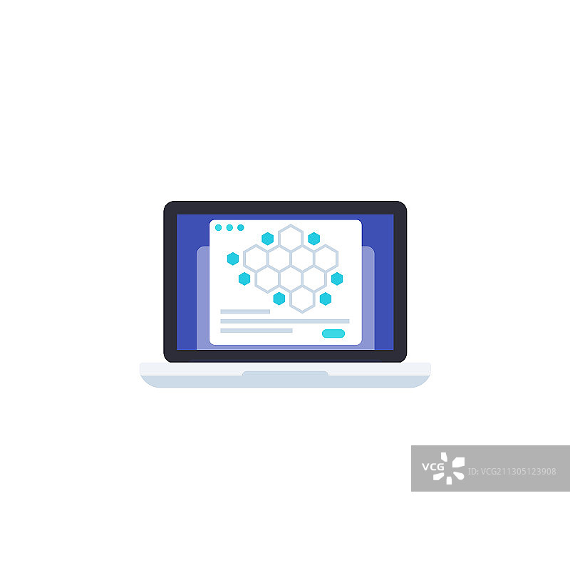 纳米材料研究图标图片素材