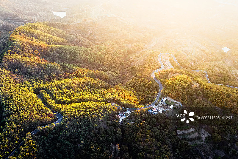九仙山之秋图片素材