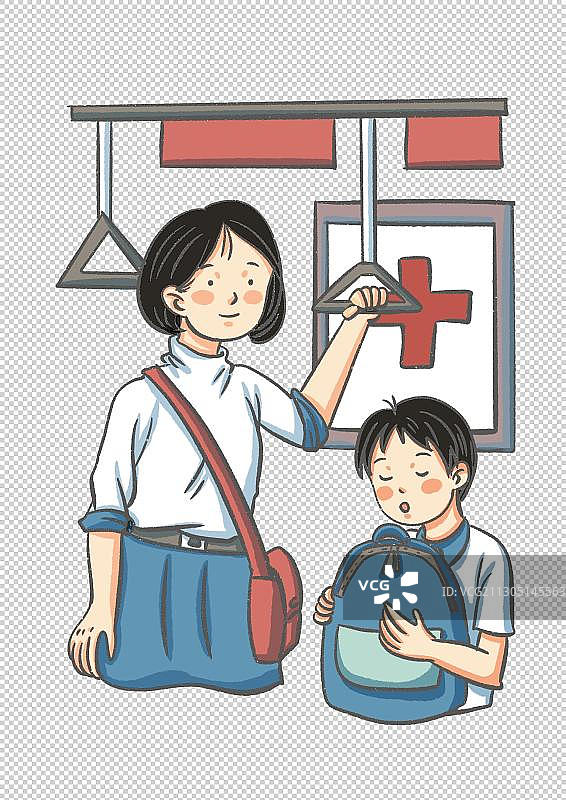 地铁上图片素材