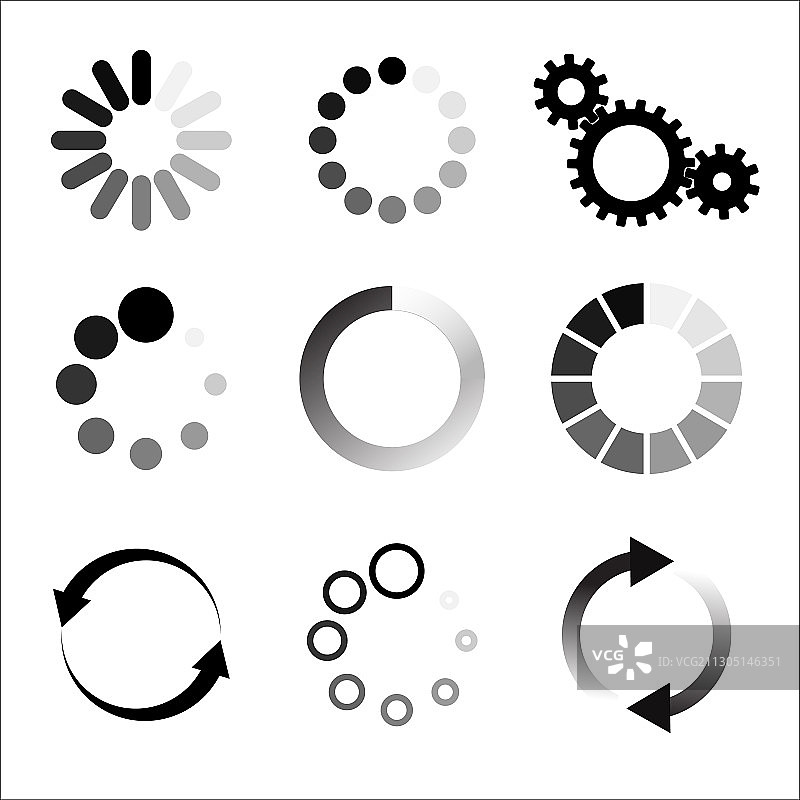 加载进度条隔离元素图片素材