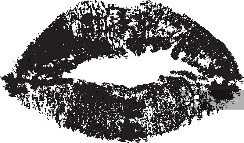 黑色亲吻图片素材