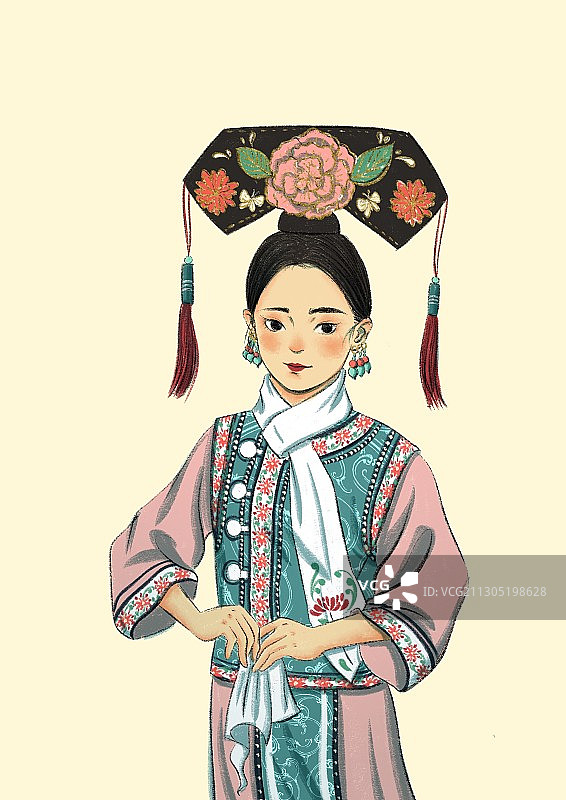 56民族-满族图片素材