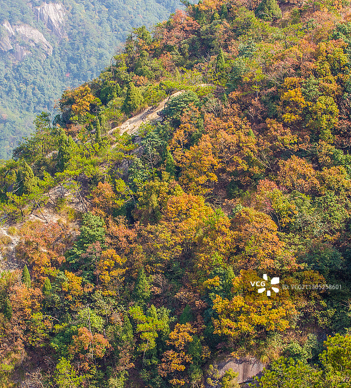 龙须山秋色图片素材
