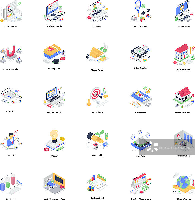 酷炫2.5D设计图片素材