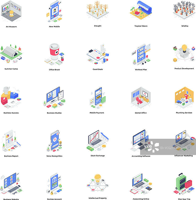 杰出设计2.5D图片素材