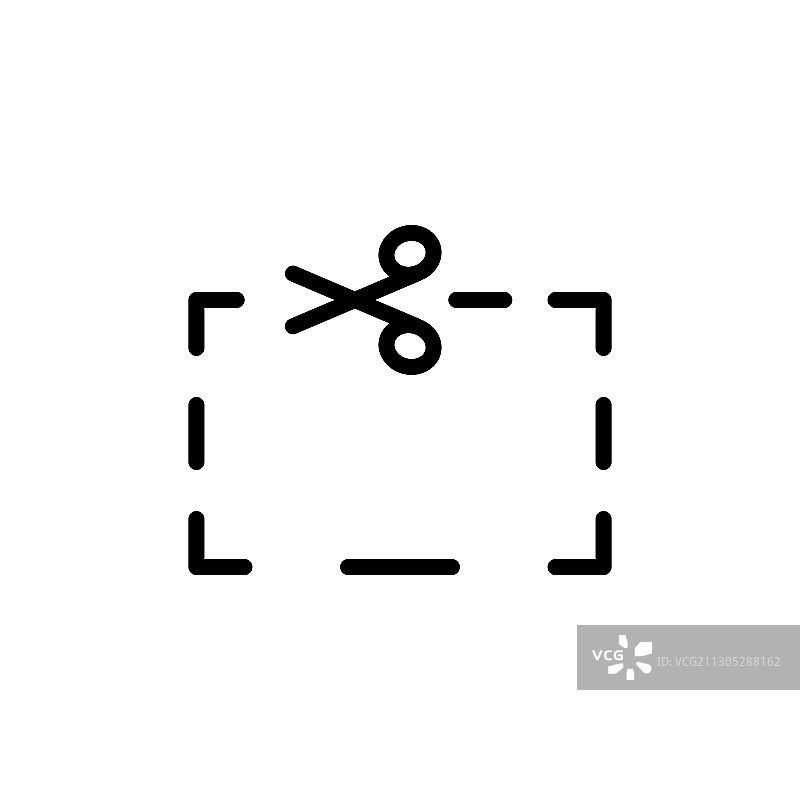 黑色虚线图标图片素材