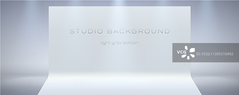 高调聚光灯下的空旷工作室图片素材