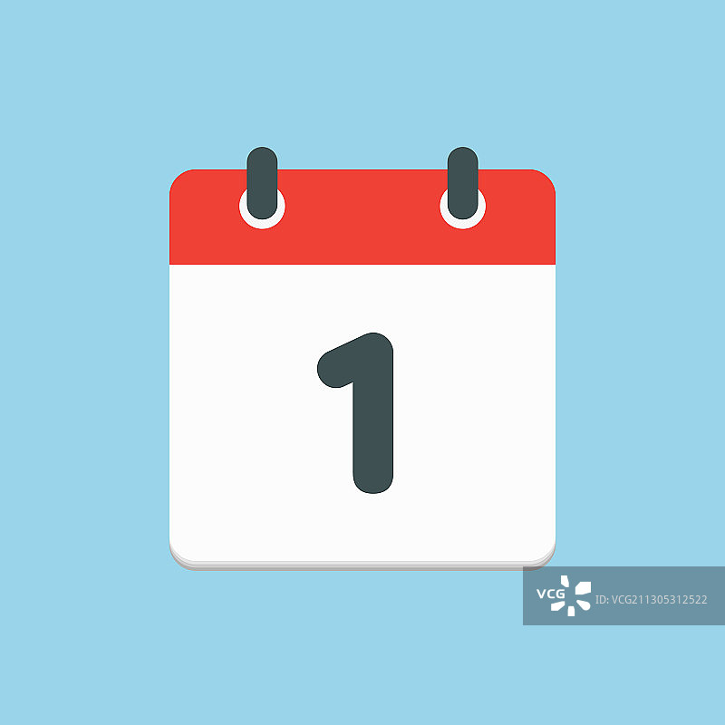 日历日期数字图标图片素材