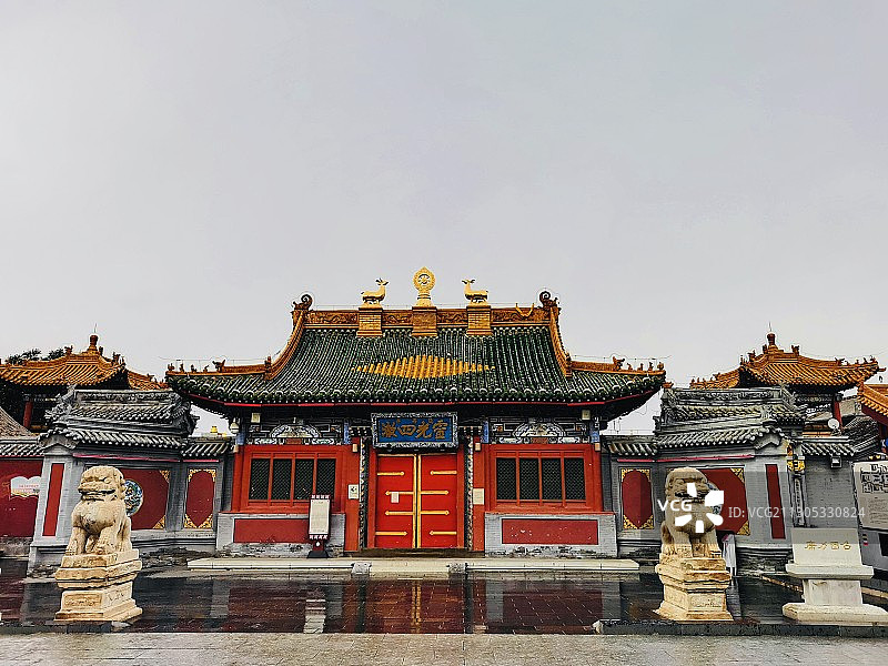 呼和浩特席力图召图片素材