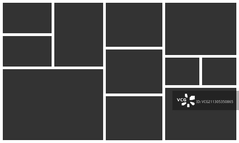 相框布局拼贴画图片素材