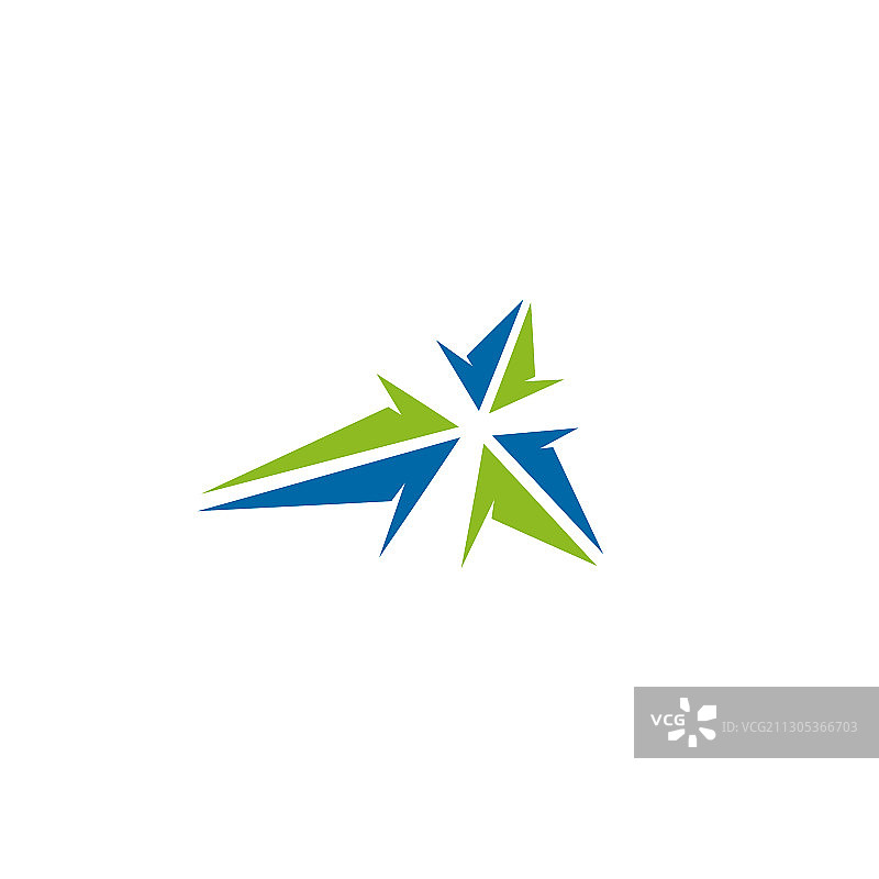 三箭头标志图标设计模板图片素材