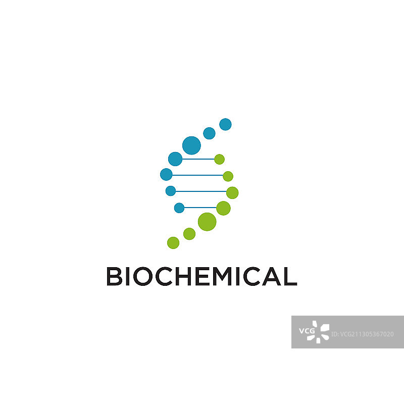 生物化学公司标志设计图片素材