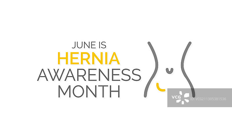 疝气宣传月图片素材