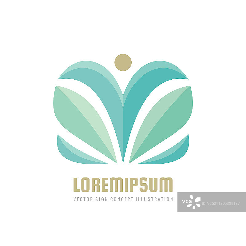 人物角色与绿色树叶图片素材