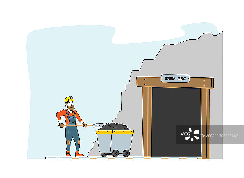 穿制服戴头盔的工人图片素材