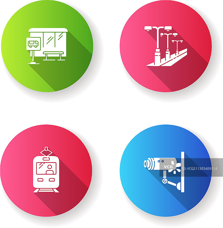 城市交通平面设计长影字形图片素材