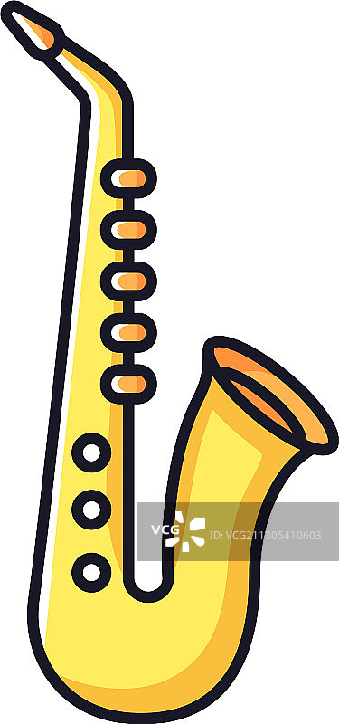 萨克斯RGB颜色图标图片素材