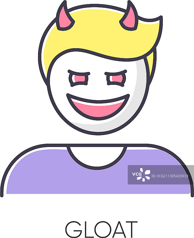 自满RGB颜色图标图片素材