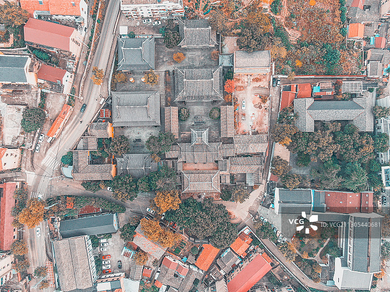 嵊州-城隍山庙图片素材