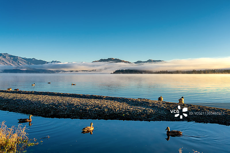 湖景风光图片素材