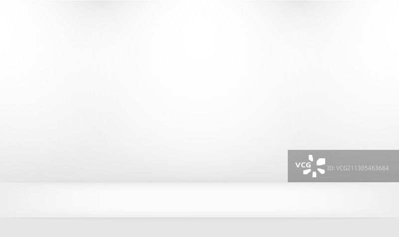 白色工作室桌面或货架产品展示图片素材