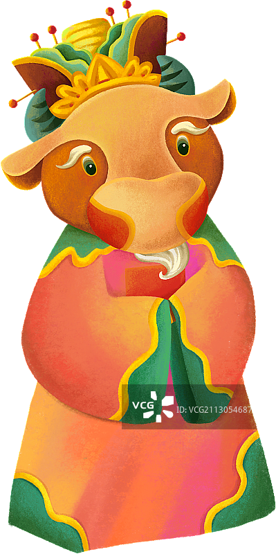 2021牛年年俗图片素材