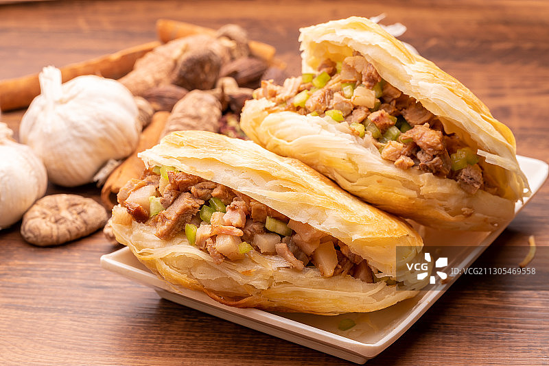 肉夹馍图片素材