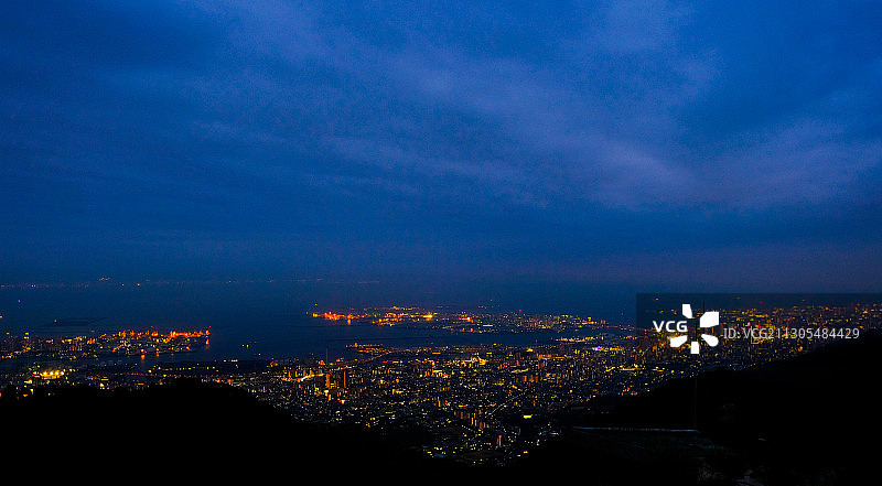 神户六甲山夜景图片素材