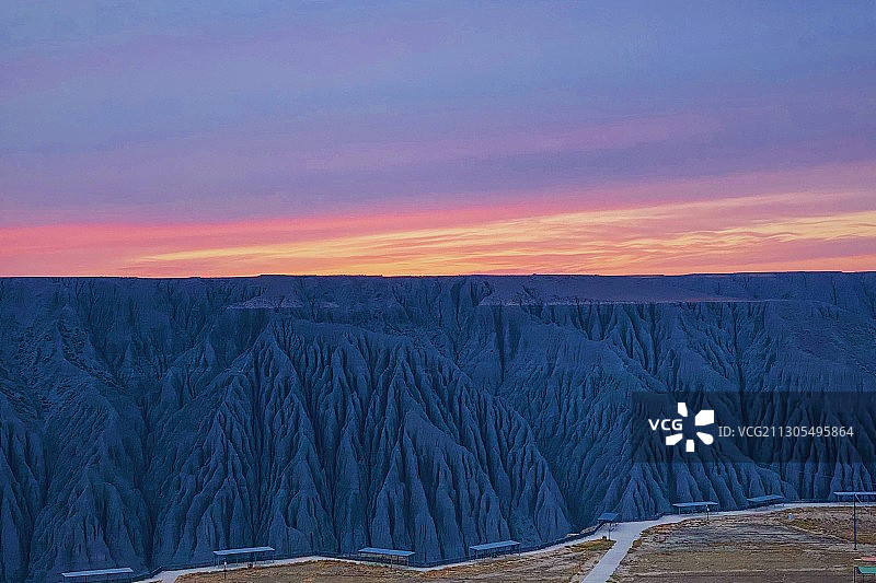独山子大峡谷图片素材