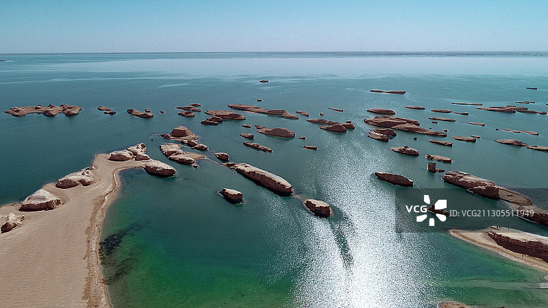 水中丹霞图片素材