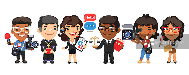卡通大众传媒人物图片素材