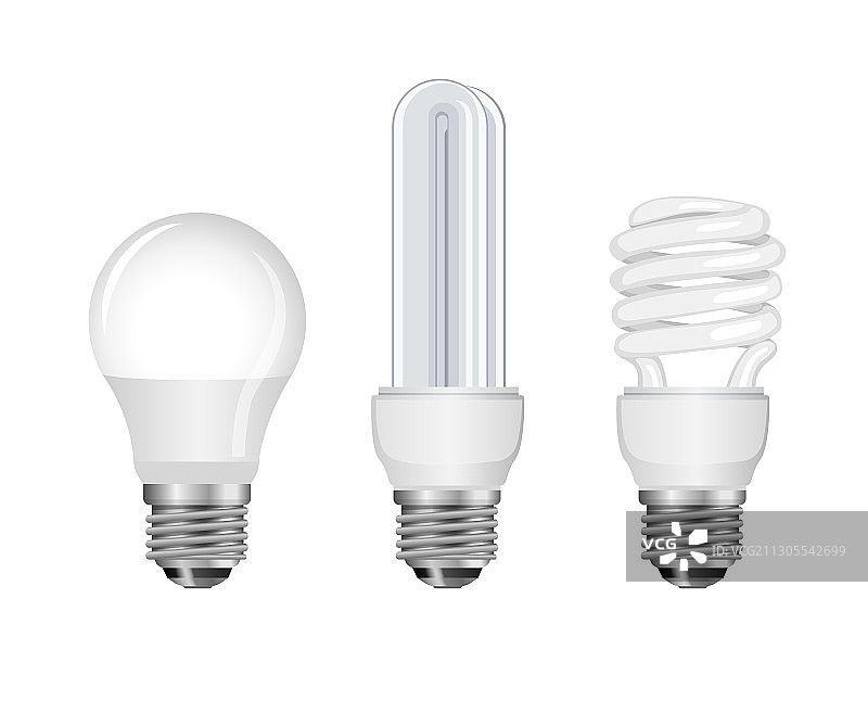 霓虹灯泡集合图片素材