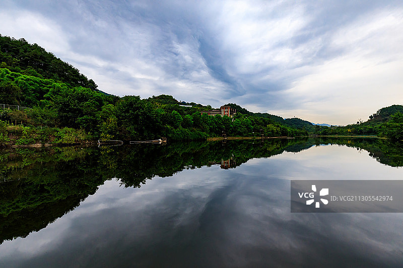 梦幻天香湖图片素材