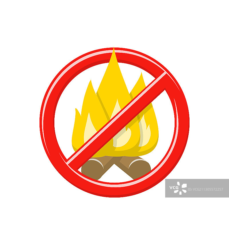 禁止烟火标志图片素材