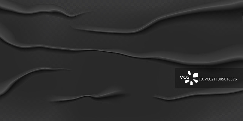 黑色湿皱纸图片素材