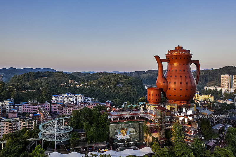 遵义湄潭天下第一壶图片素材