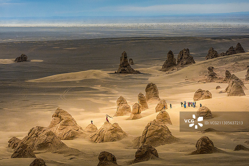 罗布泊风光图片素材