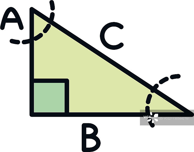 数学教育学校科学直角三角形线条图片素材