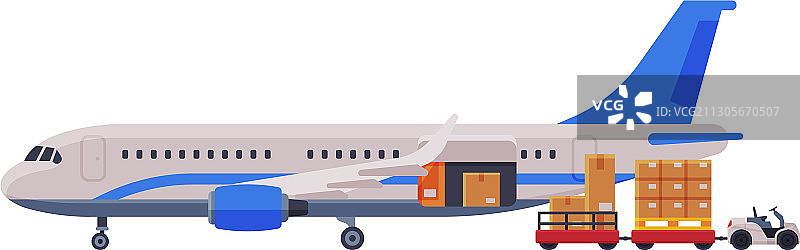 货运喷气式飞机图片素材