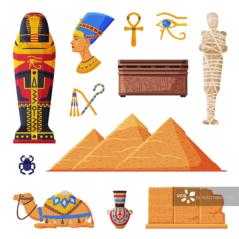 古埃及文化艺术作品图片素材