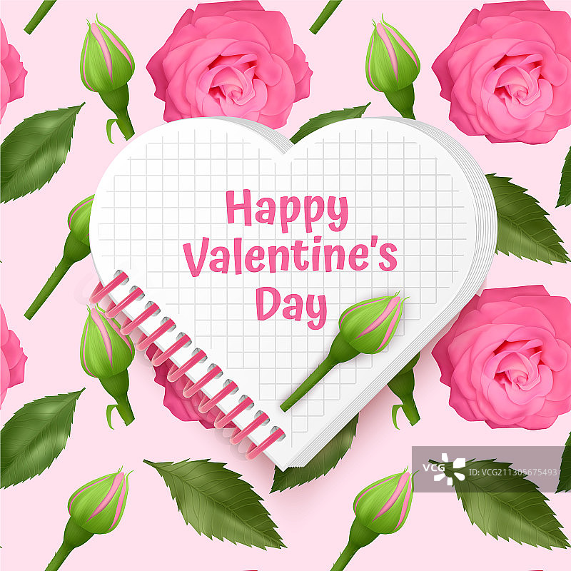 贺卡情人节快乐图片素材