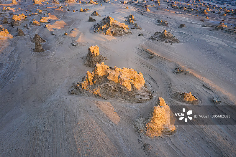 青海俄博梁日落图片素材