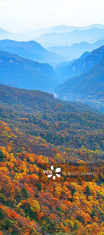 神农架秋色图片素材
