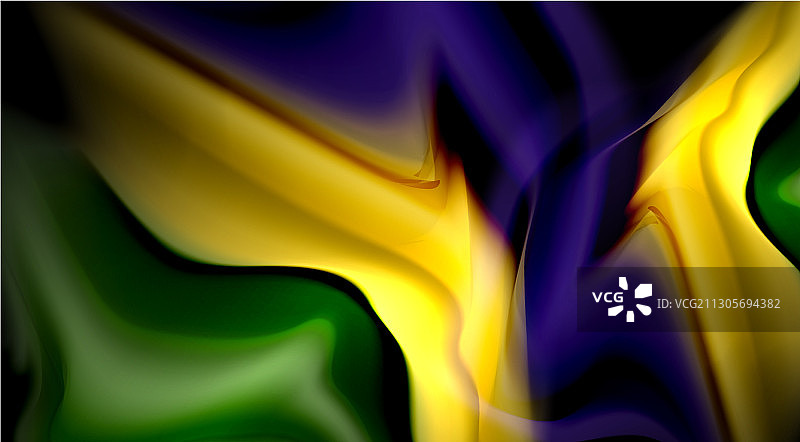 液体颜色在黑色背景上的液体梯度图片素材