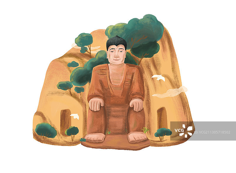 乐山大佛图片素材