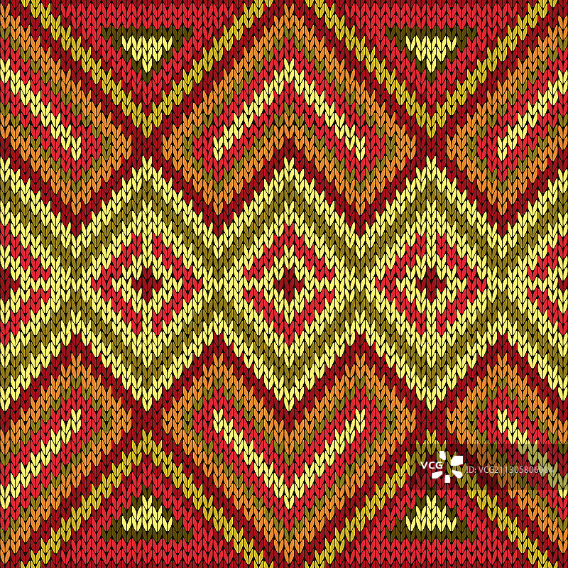 明亮装饰针织无缝图案图片素材
