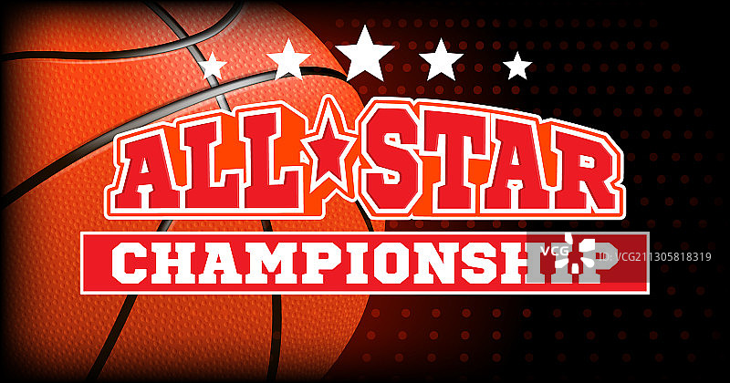 全明星篮球锦标赛标语banner图片素材